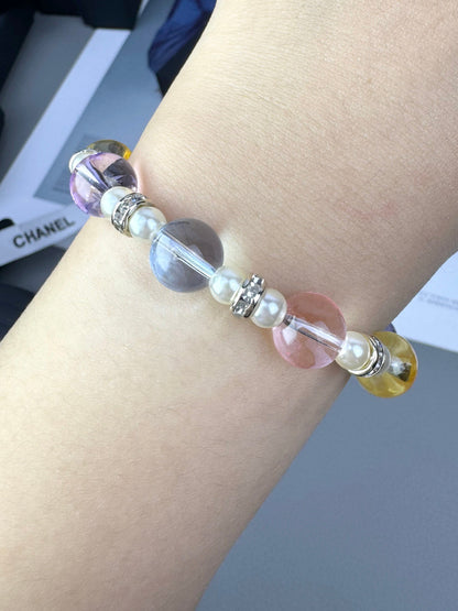 [✨ROSE💎]Colorful Transparent Resin Bracelet