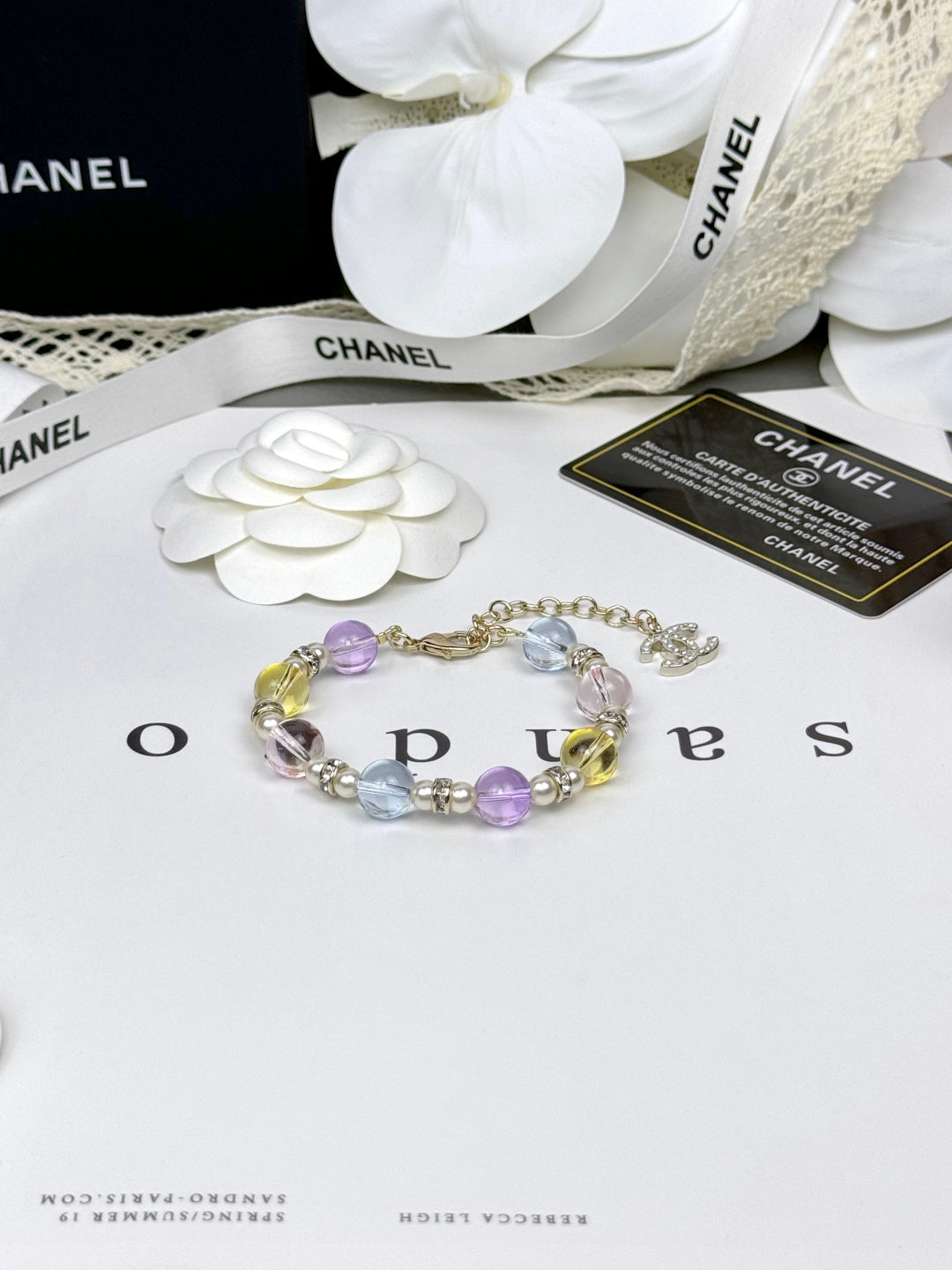 [✨ROSE💎]Colorful Transparent Resin Bracelet