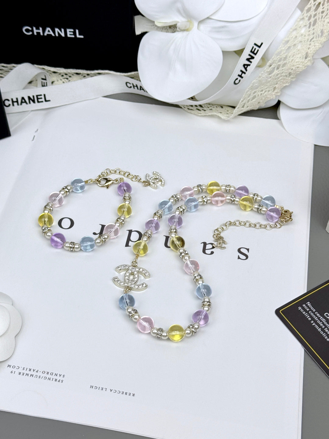 [✨ROSE💎]Colorful Transparent Resin Bracelet