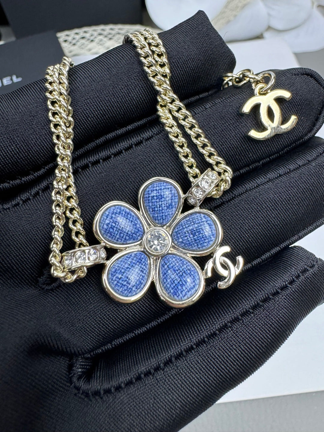 [✨ROSE💎]VOLTE New Blue Floral Double-Layer Bracelet