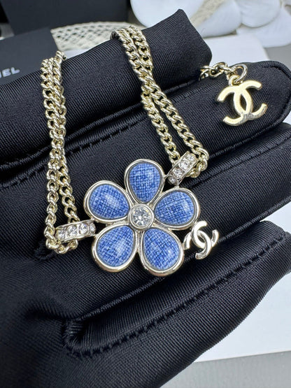 [✨ROSE💎]VOLTE New Blue Floral Double-Layer Bracelet
