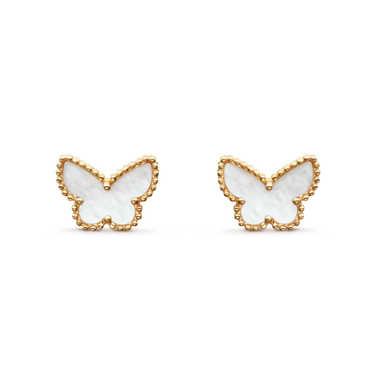 [✨ROSE💎]SWEET BUTTERFLY MOP EARSTUDS