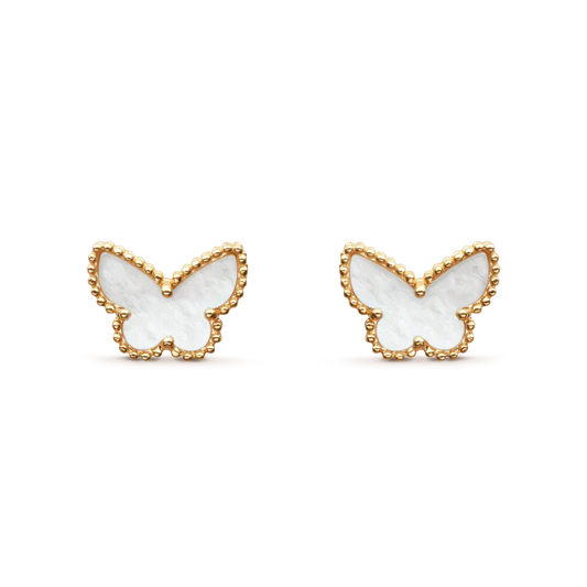 [✨ROSE💎]SWEET BUTTERFLY MOP EARSTUDS