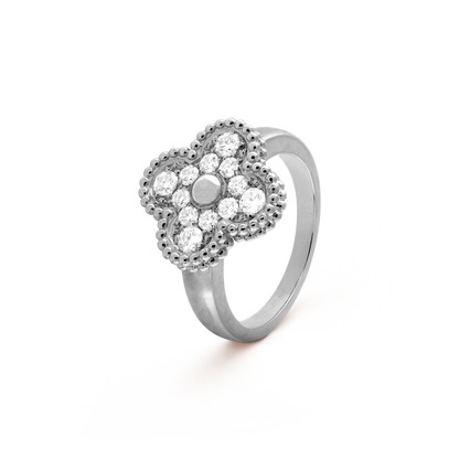 [✨ROSE💎]CLOVER DIAMOND RING