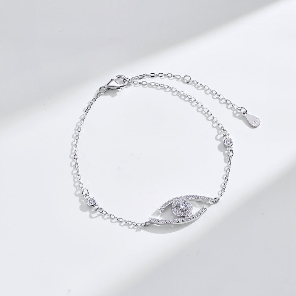 [✨ROSE💎]Lucky Eye Pave-Set Diamond Bracelet