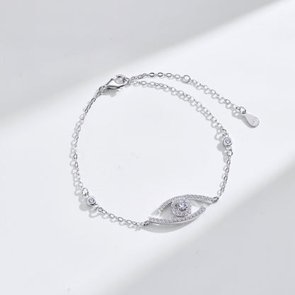 [✨ROSE💎]Lucky Eye Pave-Set Diamond Bracelet