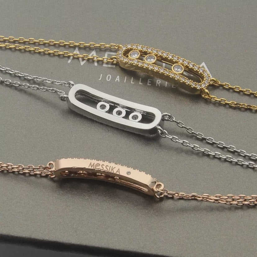 [✨ROSE💎] Move Classique pavé bracelet