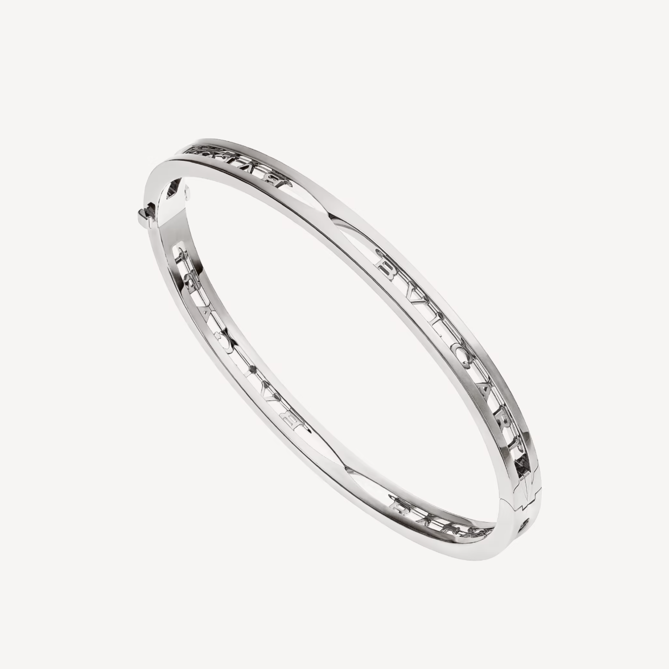 [✨ROSE💎]ZERO 1 SPIRAL LOGO SILVER BRACELET