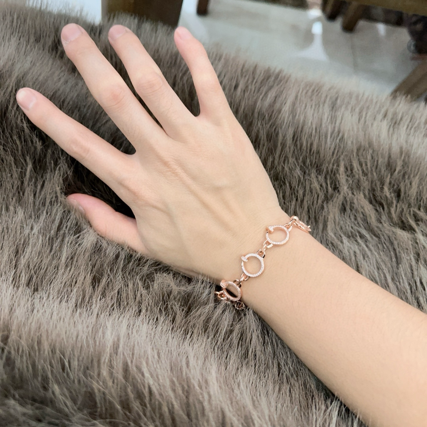 [✨ROSE💎 Jewelry] LOVE&JUSTE BRACELET DIAMONDS