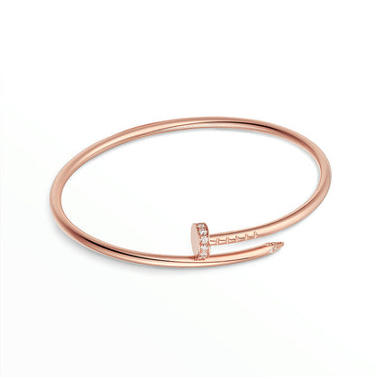[✨ROSE💎]JUSTE BRACELET 2.5MM DIAMONDS