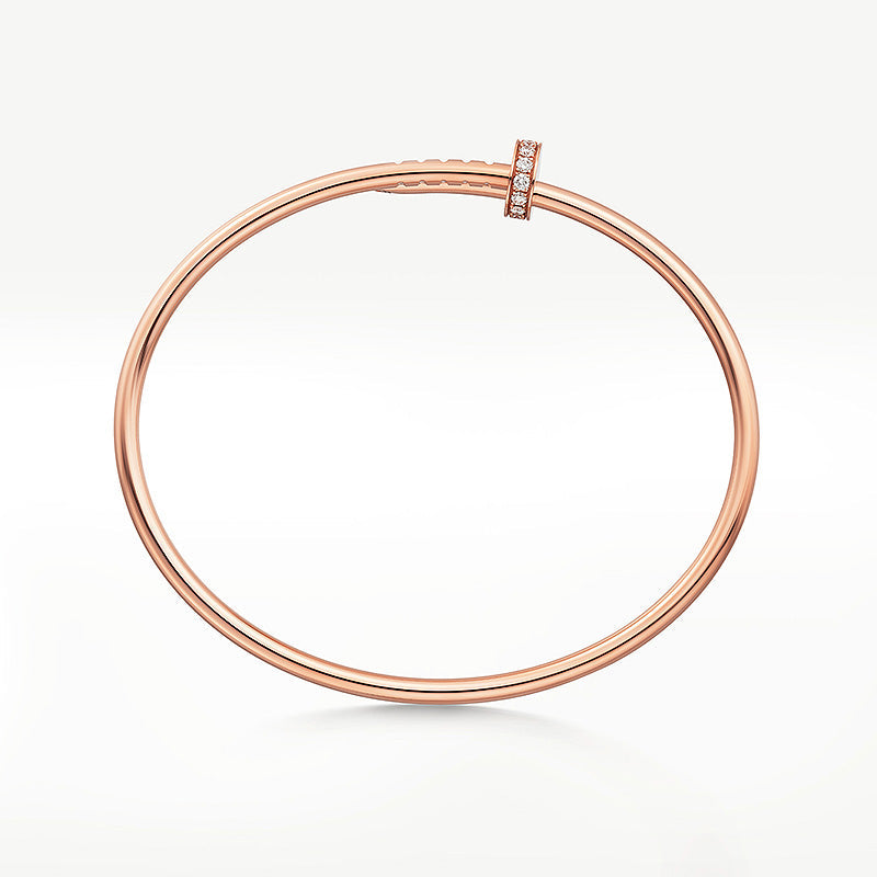 [✨ROSE💎]JUSTE BRACELET 2.5MM DIAMONDS