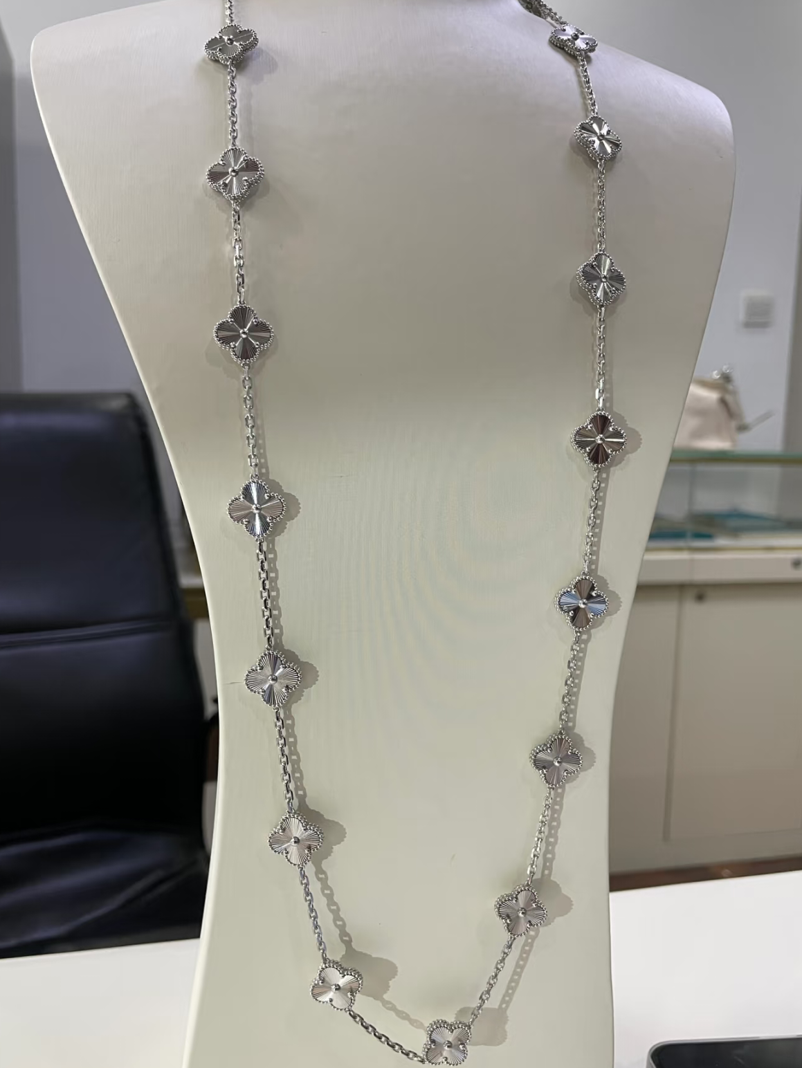 [✨ROSE💎]CLOVER 20 MOTIFS SILVER LASER