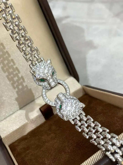 [✨ROSE💎] DOUBLE PANTHER BRACELET