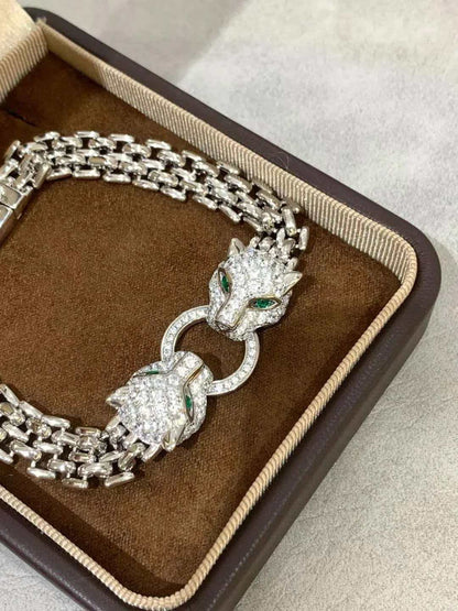 [✨ROSE💎] DOUBLE PANTHER BRACELET