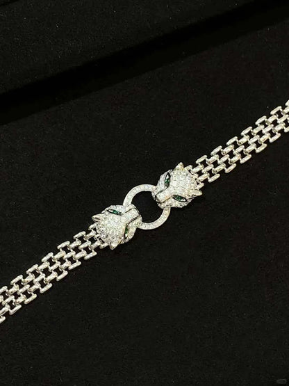 [✨ROSE💎] DOUBLE PANTHER BRACELET