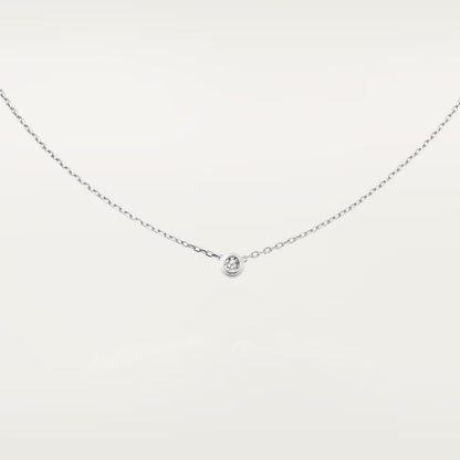 [✨ROSE💎]DAMOUR DIAMOND NECKLACE