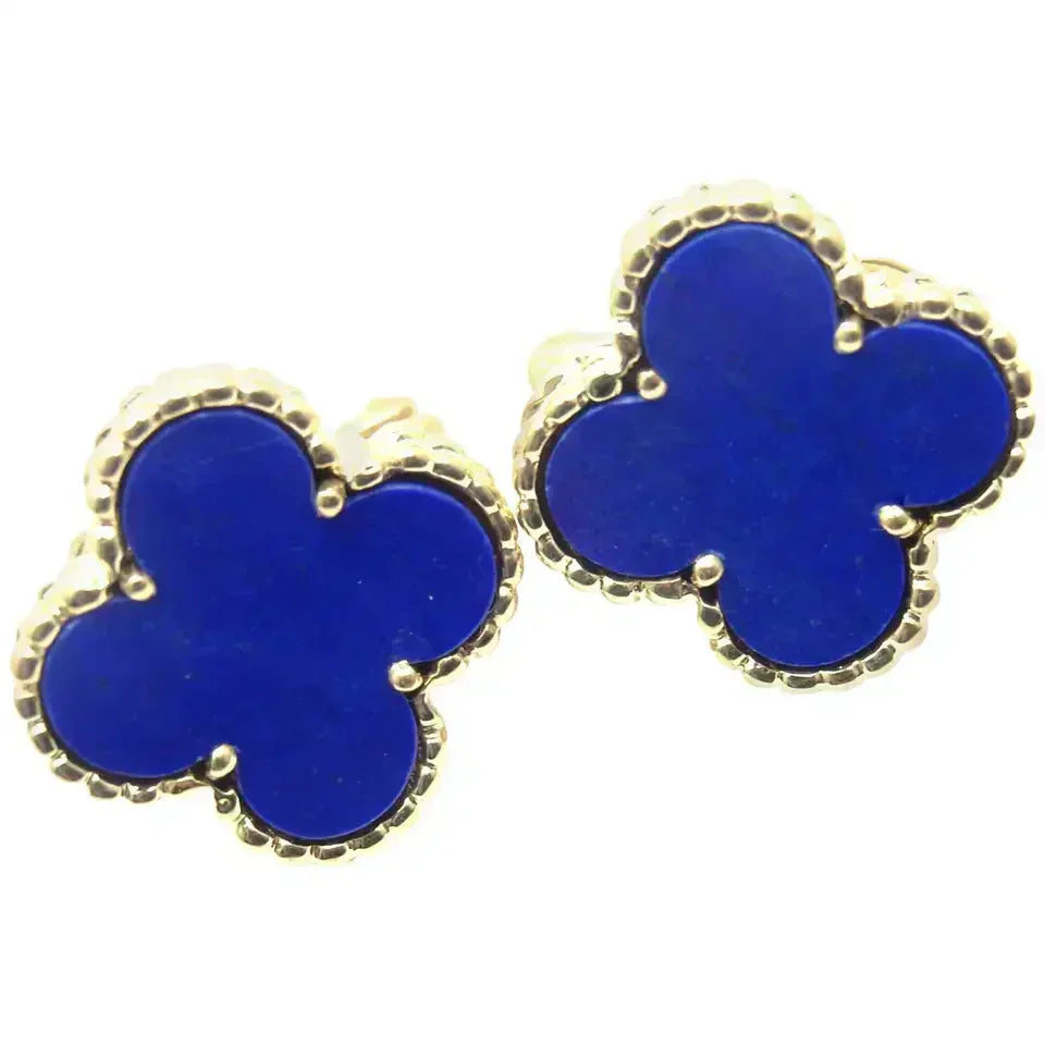 [✨ROSE💎]CLOVER MINI 9.5MM TURQUOISE EARRINGS