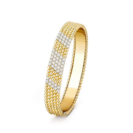 [✨ROSE💎]  FIVE-ROW DIAMOND BRACELET