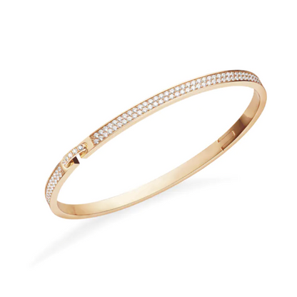 [✨ROSE💎]LIENS VIDENCE DIAMOND PAVED BRACELET