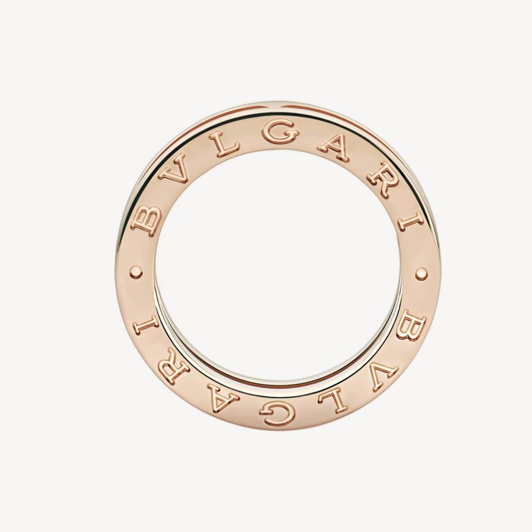 [✨ROSE💎]ZERO 1 ONE-BAND PAVED DIAMONDS ON THE SPIRAL RING