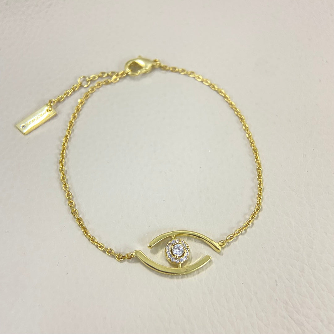 [✨ROSE💎]Lucky Eye Pave-Set Diamond Bracelet