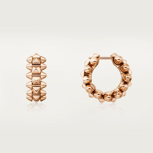 [✨ROSE💎]CLASH MINI HOOP EARRINGS