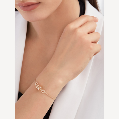 [✨ROSE💎]ZERO 1 SOFT PINK GOLD BRACELET