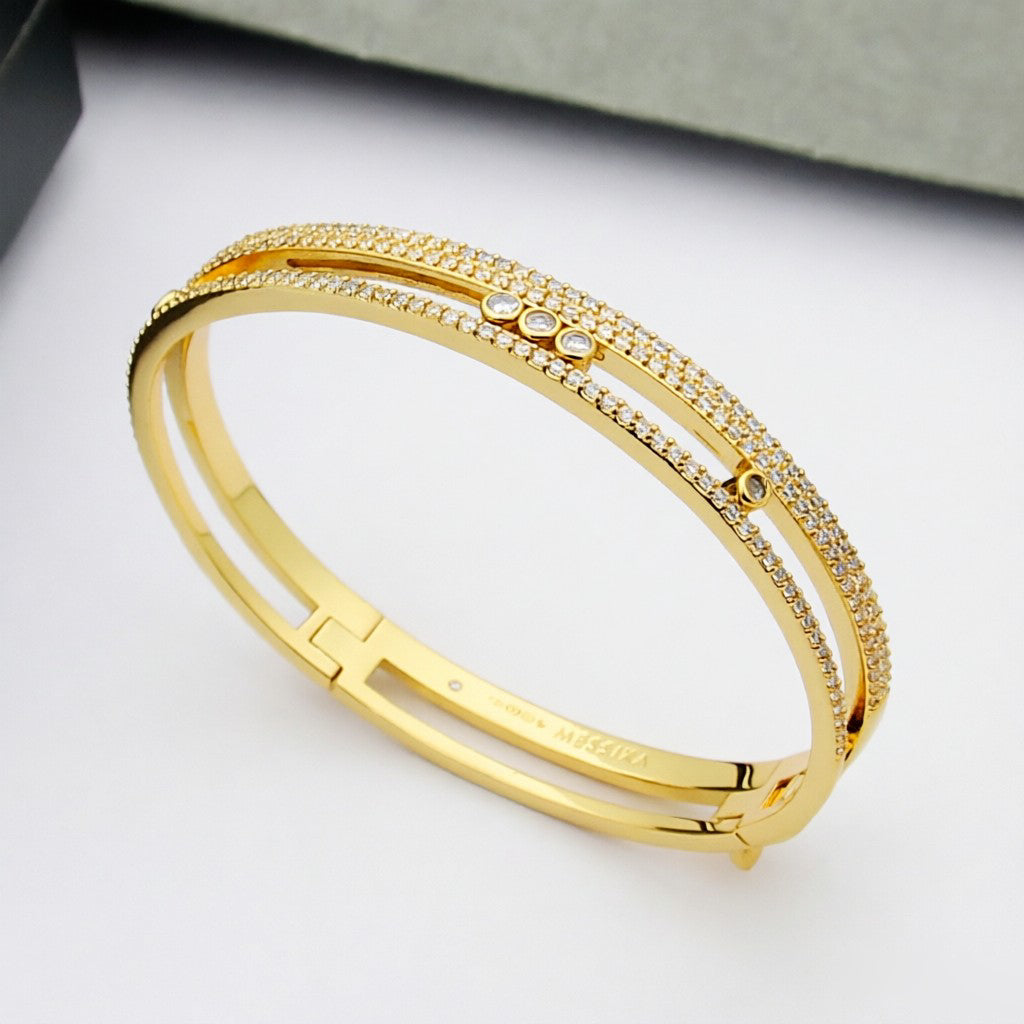 [✨ROSE💎]Move Romane pavé bangle
