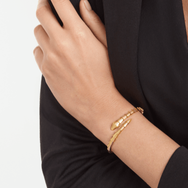[✨ROSE💎]SERPENTI VIPER GOLD BRACELET