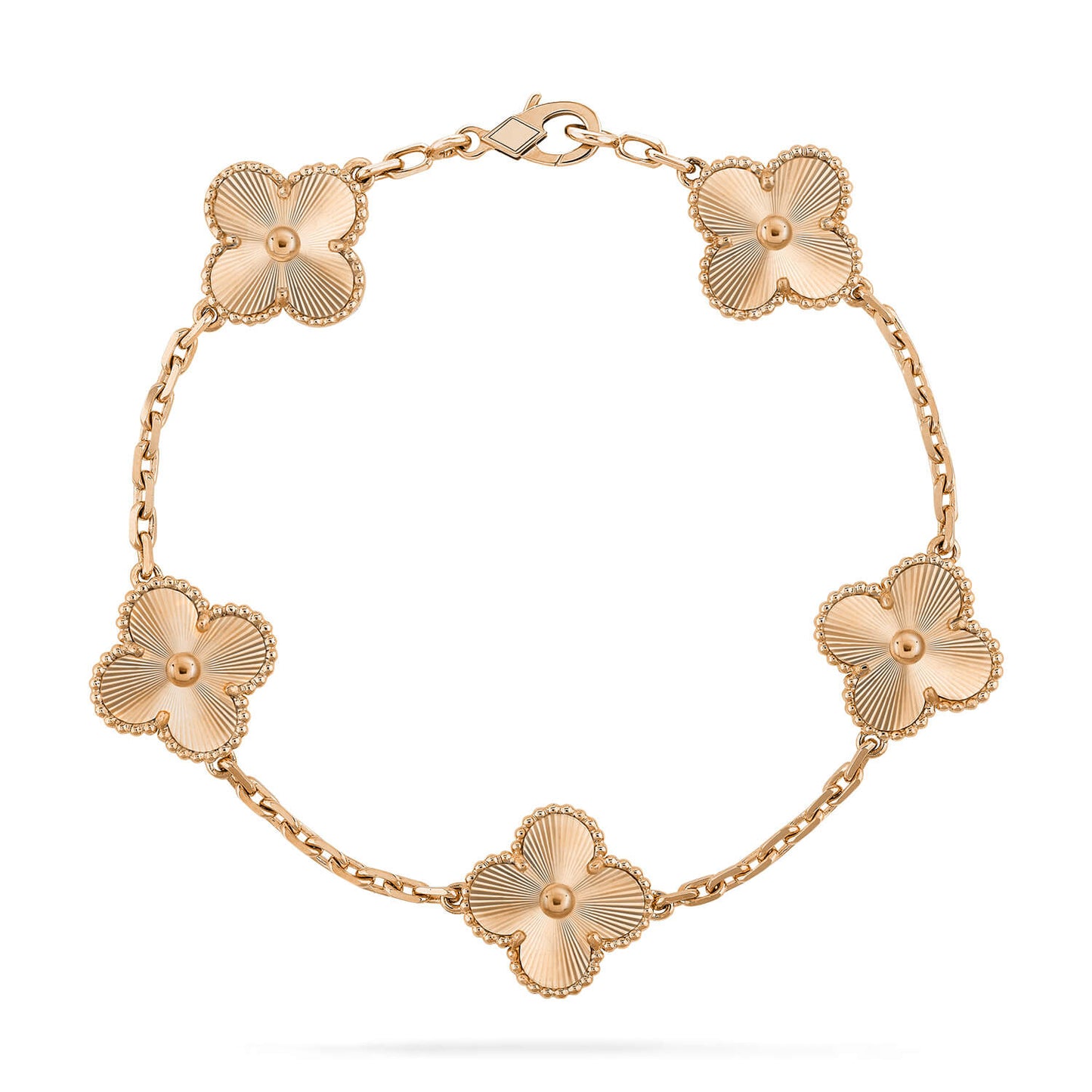 [✨ROSE💎] CLOVER 5 MOTIF LASER BRACELET COLLECTION