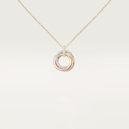 [✨ROSE💎]TRINITY SMALL NECKLACE