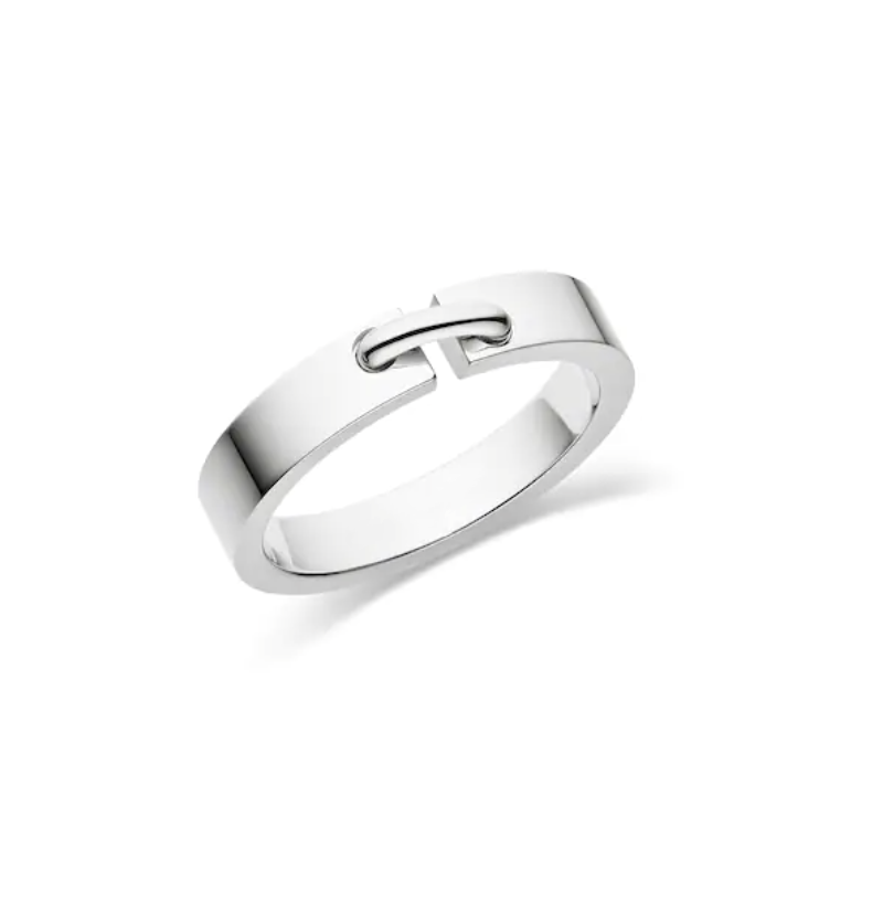 [✨ROSE💎]ALLIANCE LIENS VIDENCE 4MM RING