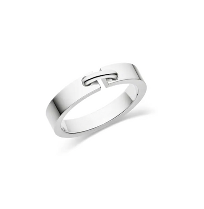 [✨ROSE💎]ALLIANCE LIENS VIDENCE 4MM RING