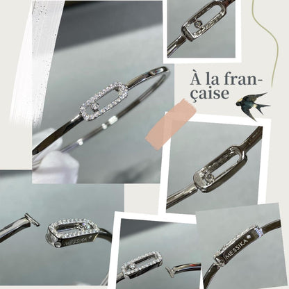 [✨ROSE💎]Move Uno pavé flex bangle medium