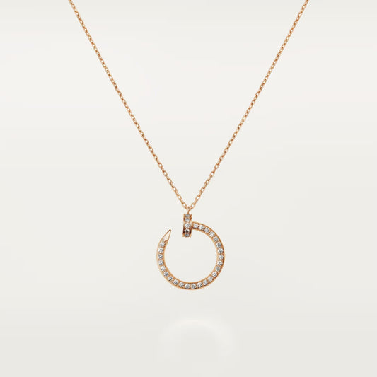 [✨ROSE💎]JUSTE NECKLACE FULL DIAMOND