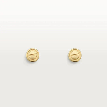 [✨ROSE💎]LOVE EARRINGS GOLD 10MM