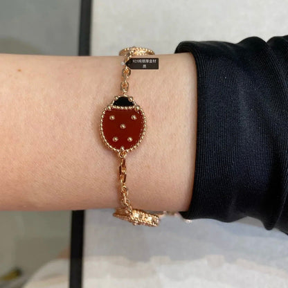 [✨ROSE💎]LUCKY SPRING 5 MOTIF BRACELET