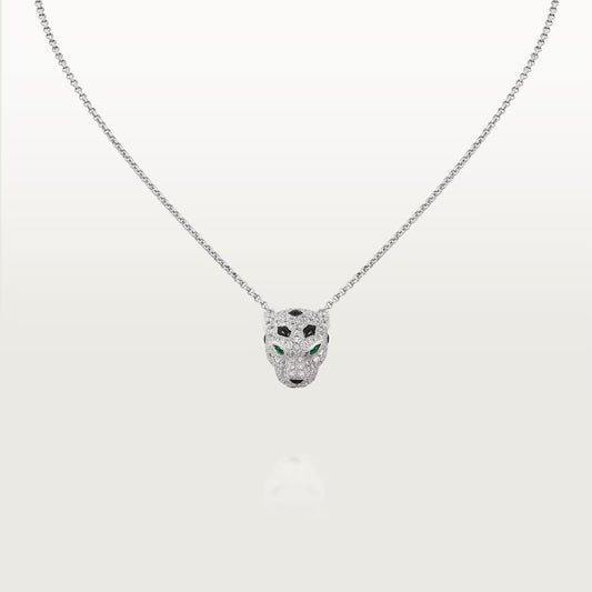 [✨ROSE💎]PANTHERE FULL DIAMOND NECKLACE