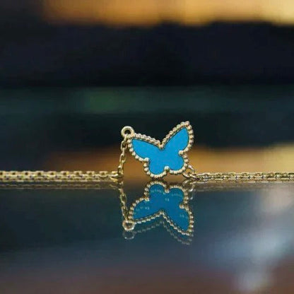 [✨ROSE💎]BUTTERFLY TURQUOISE BUTTERFLY BRACELET