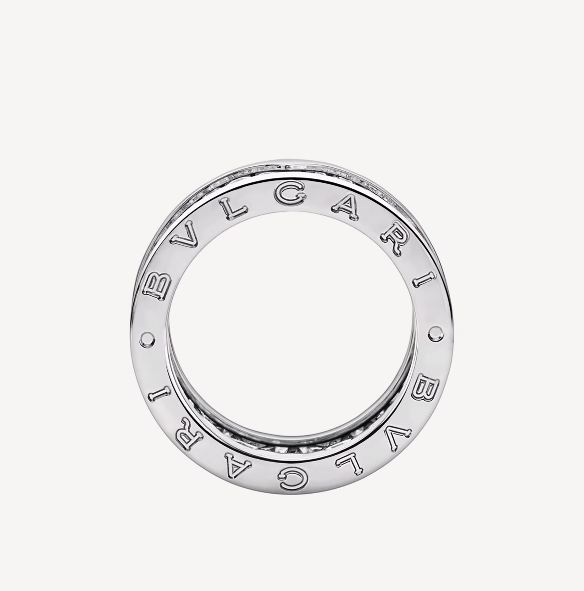 [✨ROSE💎]ZERO 1 WITH PAVED DIAMONDS ON THE SPIRAL RING