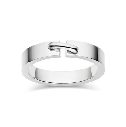 [✨ROSE💎]ALLIANCE LIENS VIDENCE 4MM RING