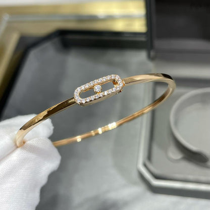[✨ROSE💎]Move Uno pavé flex bangle medium
