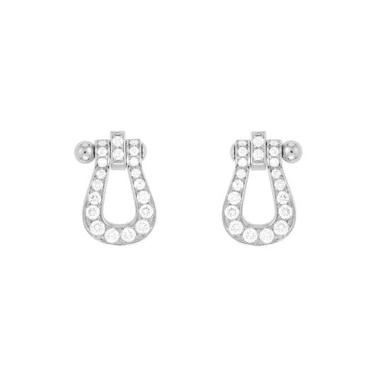 [✨ROSE💎]FORCE 10 FULL DIAMOND STUD EARRINGS MINI MODEL