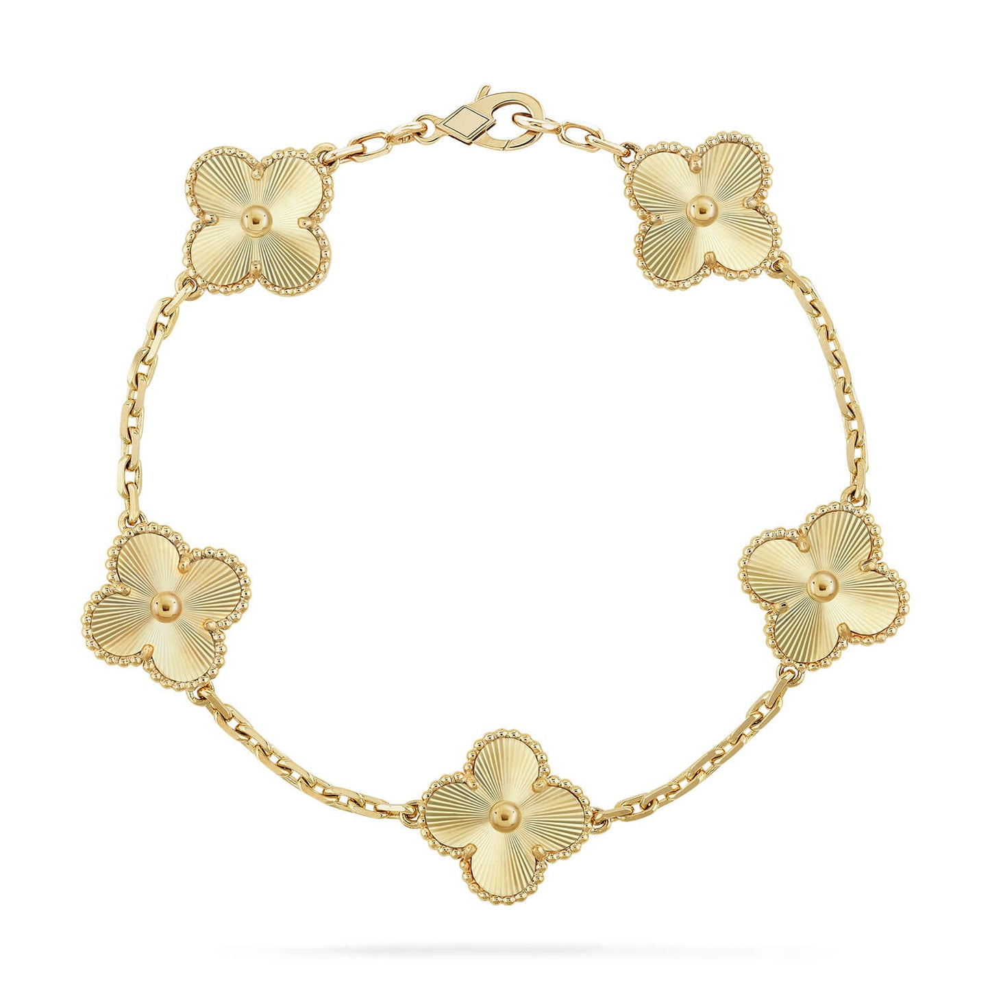 [✨ROSE💎] CLOVER 5 MOTIF LASER BRACELET COLLECTION