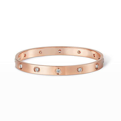 [✨ROSE💎]LOVE BRACELET 6.1MM 10 DIAMONDS