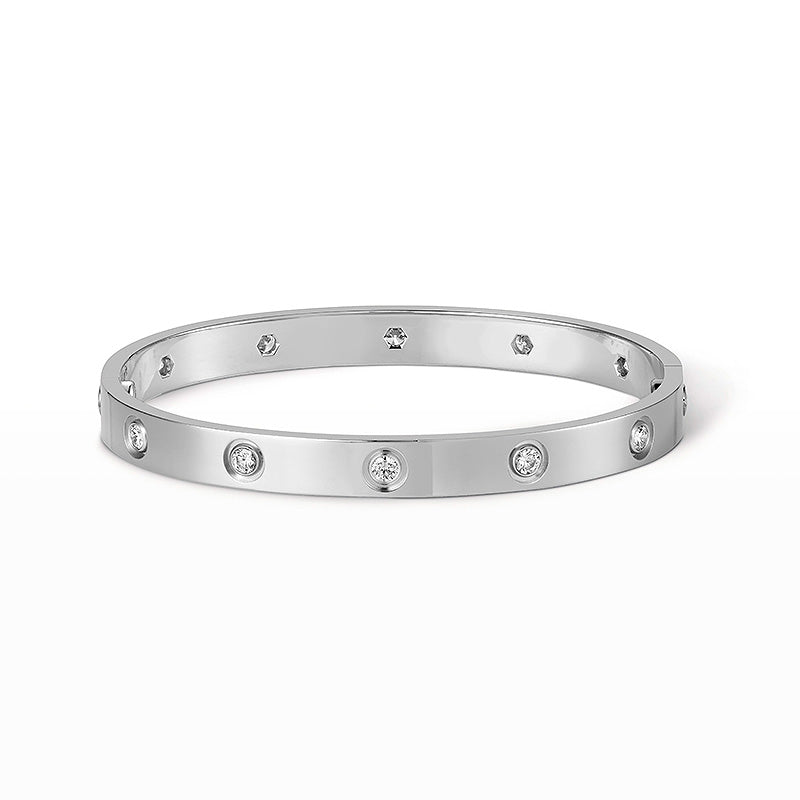 [✨ROSE💎]LOVE BRACELET 6.1MM 10 DIAMONDS
