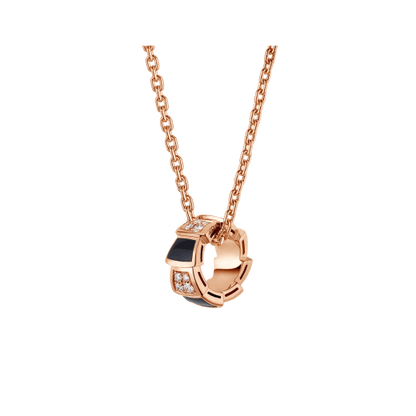 [✨ROSE💎]SERPENTI PEDANT DIAMOND NECKLACE