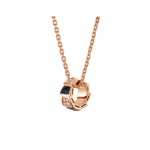 [✨ROSE💎]SERPENTI PEDANT DIAMOND NECKLACE