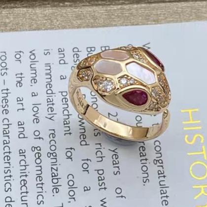[✨ROSE💎]BRAND NEW ASSORTED SNAKE HEAD MOTHER OF PEARL RINGS