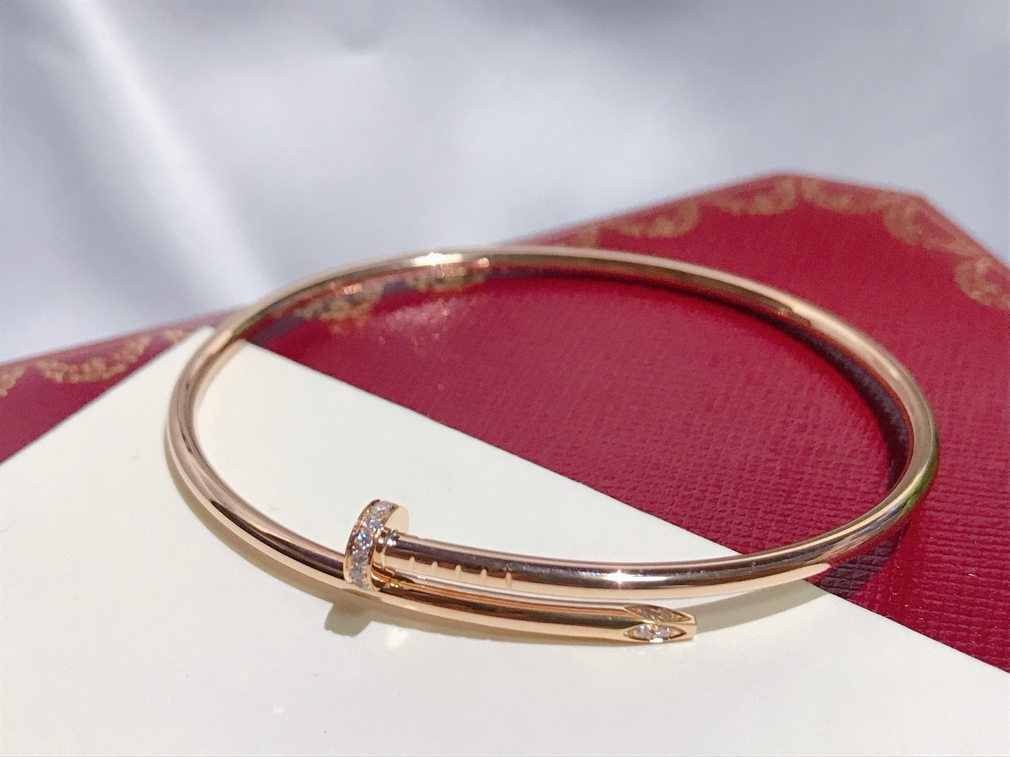 [✨ROSE💎]JUSTE BRACELET 2.5MM DIAMONDS